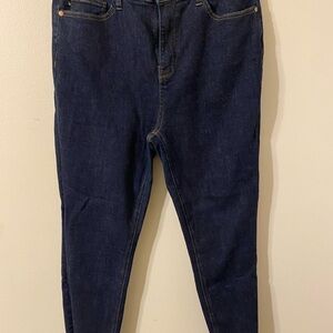 Judy Blue Dark Indigo‎ Skinny Ankle Jeans 24” Inseam